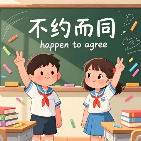 不约而同 buyueertong