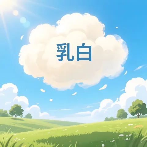 乳白 rubai