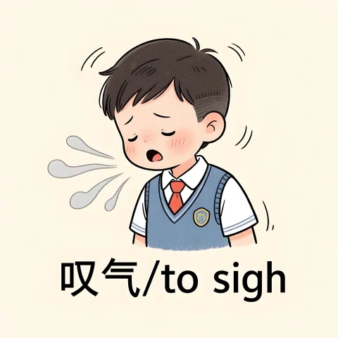 叹气 tanqi