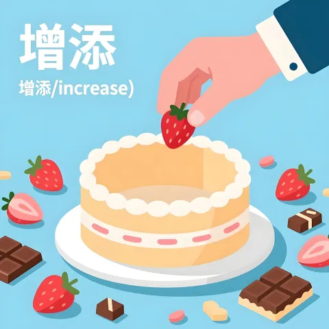 增添 zengtian