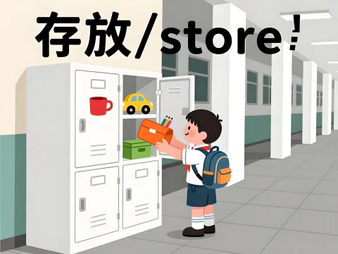 存放 cunfang