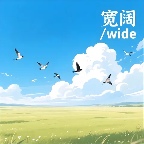 宽阔 kuankuo