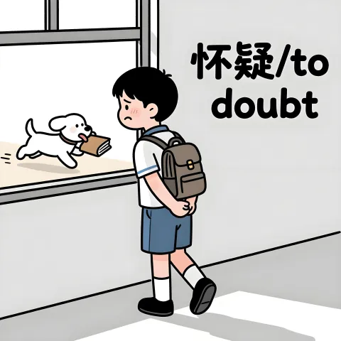 怀疑 huaiyi