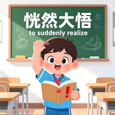 恍然大悟 huangrandawu