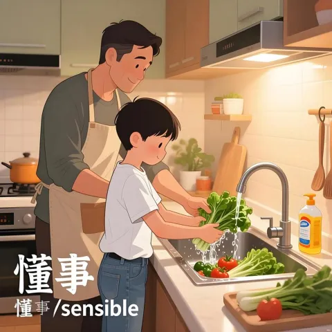 懂事 dongshi