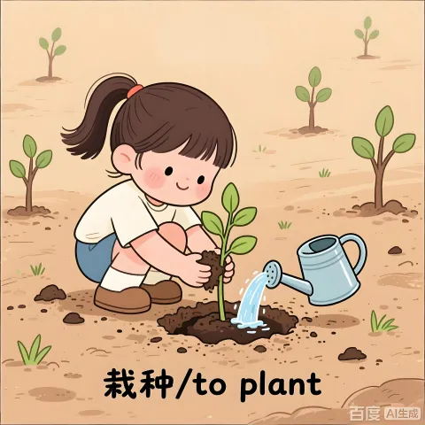 栽种 zaizhong