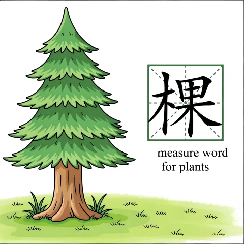 棵 ke