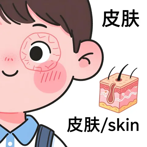 皮肤 pifu