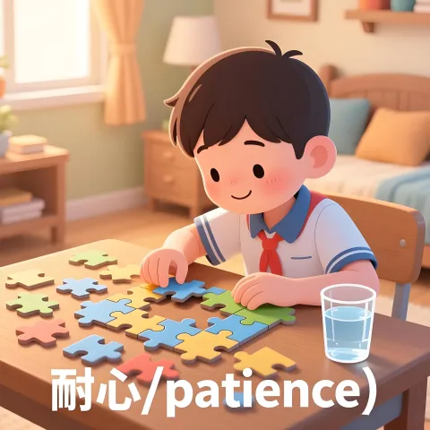 耐心 naixin