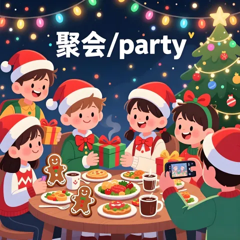 聚会 juhui