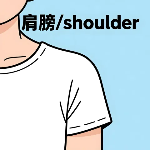 肩膀 jianbang