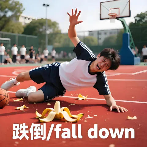 跌倒 diedao
