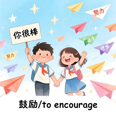 鼓励 guli